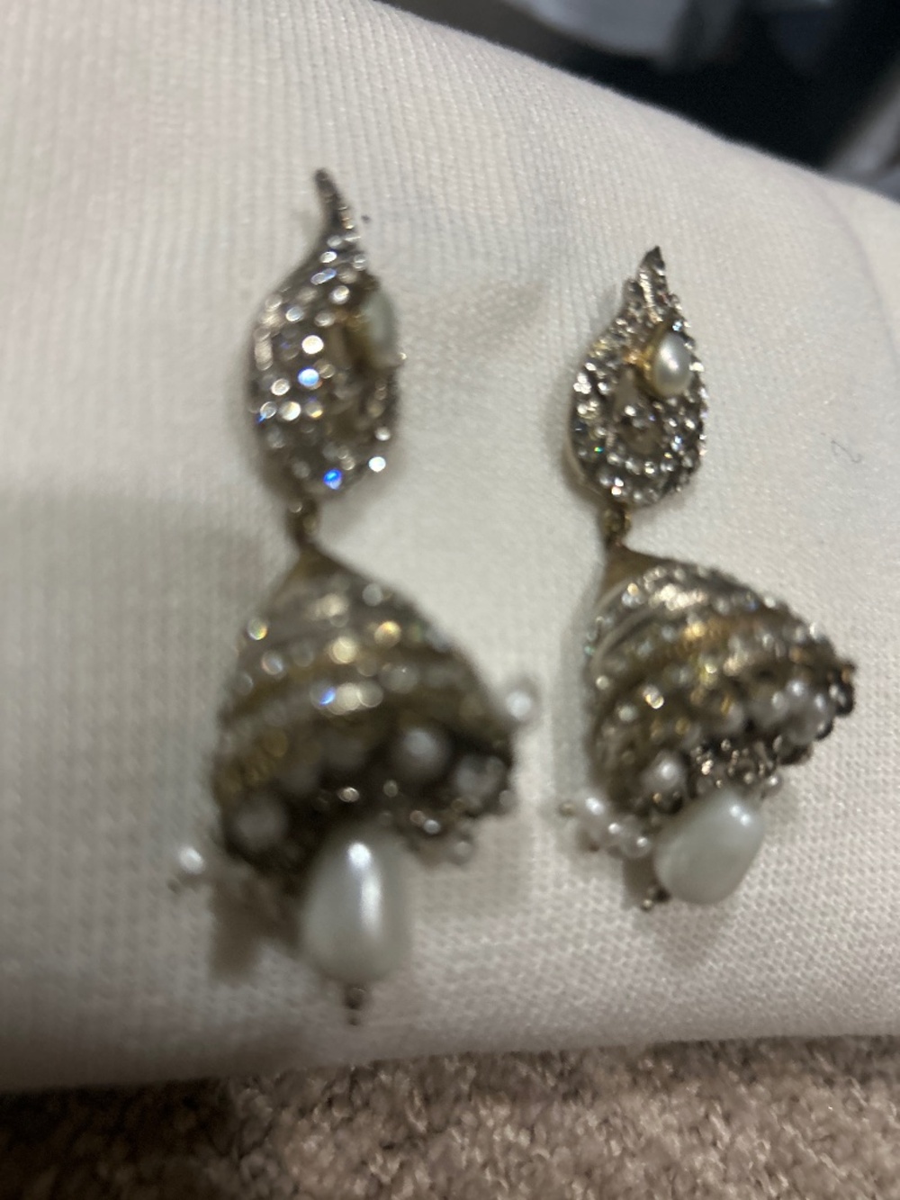 Extremely beautiful Indian Pakistani jewelry earrings